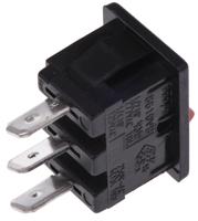 h8610vbaae Arcolectric (Bulgin) Ltd SPDT, On-On Rocker Switch Panel Mount