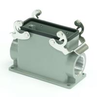208-4999 RS PRO Heavy Duty Power Connector Housing, M32 Thread, Side Entry