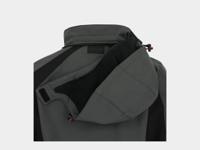 23mjc1903an-xl Herock 23MJC1903 Charcoal/Black, Breathable, Waterproof, Windproof Jacket, XL