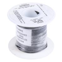 3050-bk005 Alpha Wire Hook-up Wire PVC Series Black 0.23 mm² Harsh Environment Wire, 24 AWG, 7/0.20 mm, 30m, PVC Insulation, 3050
