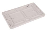 k3828-whi MK Electric White 2 Gang Blanking Plate