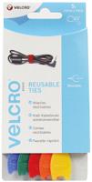 ec60250 Velcro Blue, Green, Orange, Red, Yellow Hook & Loop Tape, 12mm x 200mm