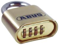 180ib50 ABUS Key Weatherproof Brass, Stainless Steel Weatherproof Padlock, 8mm Shackle, 53mm Body