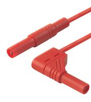 934081101 Hirschmann Test & Measurement, 32A, 1000V ac/dc, Red, 500mm Lead Length
