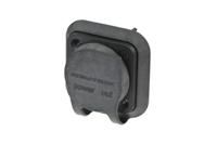 nac3fpx-top Neutrik Mains Sockets, 16A Black, Panel Mount Polyamide Crimp, Solder, 250 V