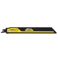 dt20435-qz DeWALT, 8 Teeth Per Inch Metal 230mm Cutting Length Reciprocating Saw Blade, Pack of 1