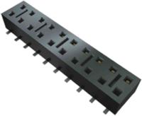 hle-112-02-g-dv-be Samtec HLE Series Straight Surface Mount PCB Socket, 24-Contact, 2-Row, 2.54mm Pitch, Solder Termination