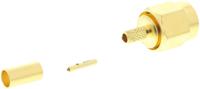 j01150r0011 Telegartner, Plug Cable Mount SMA Connector, 50Ω, Crimp Termination, Straight Body