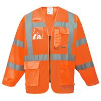 s475yerxxl Portwest S475 Yellow Unisex Hi Vis Jacket, XXL