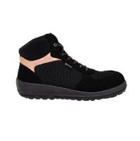 07balmie8724pt38 Parade BALMIE Black Steel Toe Capped Women's Ankle Safety Boots, UK 5, EU 38