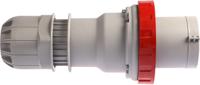 21812537 Scame IP67 Red Cable Mount 3P + N + E Industrial Power Plug, Rated At 125A, 415 V