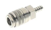 176-1923 RS PRO Nickel Plated Brass Male Quick Air Coupling, 8mm Hose Barb