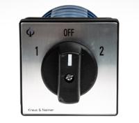 c26a213gba001e Kraus & Naimer, 4P 3 Position Double Throw Cam Switch, 32A