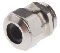 a100011 SES Sterling A1 Series Metallic Nickel Plated Brass Cable Gland, PG11 Thread, 5.5mm min., 12mm max., IP68