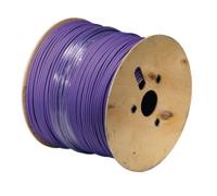 ca199 HellermannTyton ConnectivityCA, 500m Cat6a, Purple Unterminated to, F/FTP Shielded, Unterminated LSFRZH Sheath