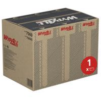 7569 WYPALL WypAll Grey Cloths for Industrial Cleaning, Dry Use, Box of 480, 335 x 345mm, Repeat Use