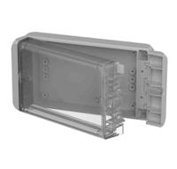 96023145-b-140804-pc-v0-g-7035 Bopla Bocube Series Polycarbonate General Purpose Enclosure, IP66, IP68, Flanged, 151 x 80 x 40mm