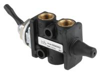 03040302 Norgren Toggle 3/2 Pneumatic Manual Control Valve Super X Series, G 1/8, 1/8in, III B