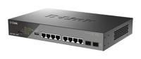 dss-200g-10mpe D-Link 10-Port Gigabit PoE Smart Managed Surveillance PoE Switch, Smart 10 Port Gigabit Switch With PoE EU