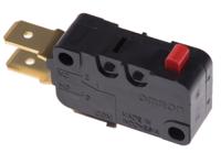 d3v-16-1c5 Omron Pin Plunger Micro Switch, Tab Terminal, 16 A @ 250 V ac, SPDT, IP40