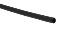 398-212 RS PRO Heat Shrink Tubing, Black 2.4mm Sleeve Dia. x 1.2m Length 2:1 Ratio