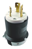 817-9378 RS PRO USA Mains Plug, 20A Black, Cable Mount Quick Connect, 125 V