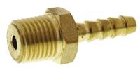 506-7187 RS PRO Hose Connector, Straight Hose Tail Adaptor, G 1/4in 1/4in ID