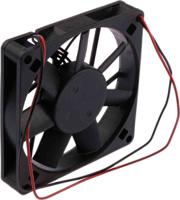 541-5255 RS PRO Axial Fan, 24 V dc, DC Operation, 39.1m³/h, 2.4W, 60mA Max, 80 x 80 x 15mm