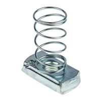 pnl10zp Unistrut Channel Nut, M10, Nut Base Dimensions 35 x 19 x 8mm, Steel, 0.04kg