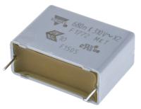 f17724682000 Vishay F1772 Polyester Film Capacitor, 310V ac, ±10%, 680nF, Through Hole
