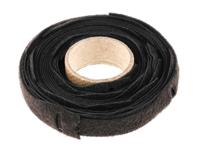 285-4578 RS PRO Cable Tie, Hook and Loop, 203.5mm x 12 mm, Black Fabric, Pk-25