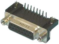 l77sdc37s1ach4f Amphenol Communications Solutions L77SD 37 Way Right Angle Through Hole D-sub Connector Socket, with 4-40 UNC Female