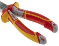 n140-49-vde-205-sb NWS N140 Long Nose Pliers, 205 mm Overall, Straight Tip, VDE/1000V