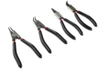 480-6802 RS PRO 4-Piece Circlip Plier Set, Bent, Straight Tip, 250 mm Overall