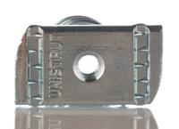 p-1006-m6 Unistrut Channel Nut, M6, Nut Base Dimensions 41 x 41mm, Steel, 0.32kg