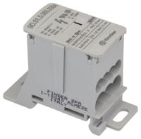 9d0150800304 Finder Non-Fused Terminal Block, 7 Way, 16mm², 100kA, 1000/1500 V AC/DC, White