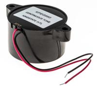622-1540 RS PRO 100dB Panel Mount Continuous Internal Buzzer, 50 x 37.5mm, 3V dc Min, 16V dc Max