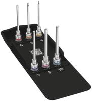 05004210001 Wera 6-Piece Metric 1/2 in Bit Socket Set , Hex Bit