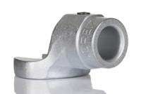 7710740 Gedore 8791 Series Open Ended Insert Spanner Head, 17 mm, Chrome Finish