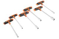 903t-3 Bahco Nut Driver Nut Driver Set, 5 mm, 6 mm, 7 mm, 8 mm, 10 mm, 13 mm Tip, 13 mm Overall