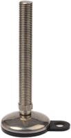 a205005 Nu-Tech Engineering M20 Stainless Steel Adjustable Foot, 750kg Static Load Capacity 3.5° Tilt Angle