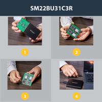 sm22bu31c3r StarTech.com M.2 SATA Hard Drive Enclosure, USB 3.1