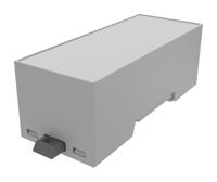 350214000bl Italtronic DIN Rail Enclosure Enclosure Type 2M XTS Compact Series , 90 x 32.2mm, ABS DIN Rail Enclosure