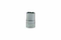 m120516-c Teng Tools 1/2 in Drive 16mm Standard Socket, 12 point, 38 mm Overall Length