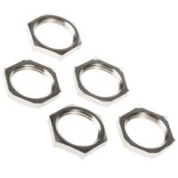 52103220 Lapp Silver Nickel Plated Brass Cable Gland Locknut, PG11 Thread