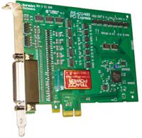 px-368 Brainboxes 4 Port PCIe RS422, RS485 Serial Card