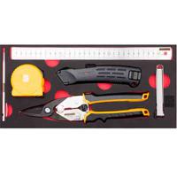 833-5944 RS PRO 6 Piece Measuring and Cutting Tool Kit with Foam Inlay