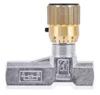 283-4035 RS PRO Inline Mounting Hydraulic Flow Control Valve, G 1/2, 210bar, 50L/min