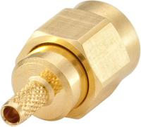 32s107-303l5 Rosenberger, Plug Cable Mount SMA Connector, 50Ω, Crimp Termination, Straight Body