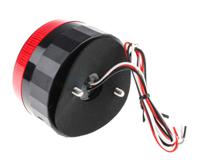 907-5965 RS PRO Red Flashing Beacon, 10 → 100 V dc, Screw Mount, LED Bulb, IP67